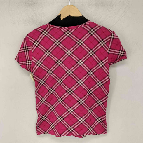 バーバリーブルーレーベル BURBERRY BLUE LABEL ノバチェックカットソー 半袖 Tシャツ レディース import:M