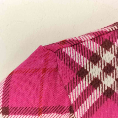 バーバリーブルーレーベル BURBERRY BLUE LABEL ノバチェックカットソー 半袖 Tシャツ レディース import:M