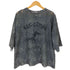 ザラ ZARA ダメージ加工 オープンニット 半袖Tシャツ メンズ XL