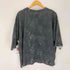 ザラ ZARA ダメージ加工 オープンニット 半袖Tシャツ メンズ XL