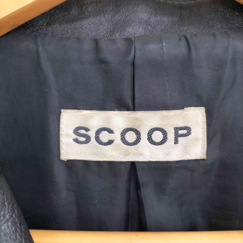 SCOOP スクープ ピッグレザー ジャケット レディース 3