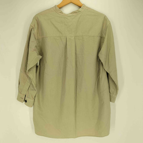 エムエイチエル MHL. SOFT HOPSACK ノーカラー シャツ レディース JPN:2