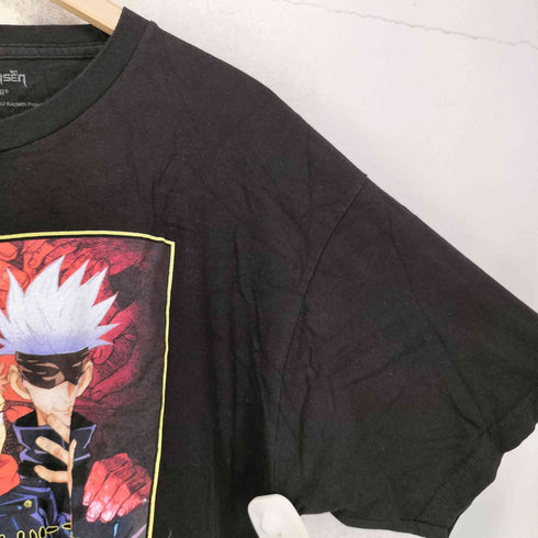 アニメ プリント 半袖 Tシャツ メンズ XL