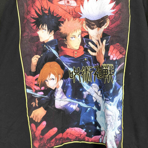 アニメ プリント 半袖 Tシャツ メンズ XL