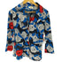ハナエモリ HANAE MORI 花柄 3B シングルテーラードジャケット レディース UK:10