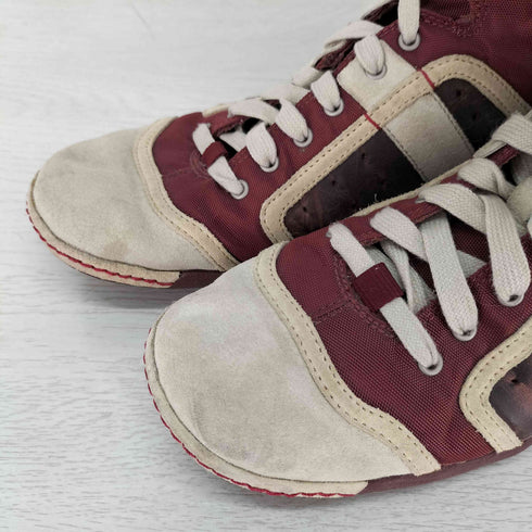 ディーゼル DIESEL レースアップ ハイカット ボクシングブーツ レディース JPN:24.5