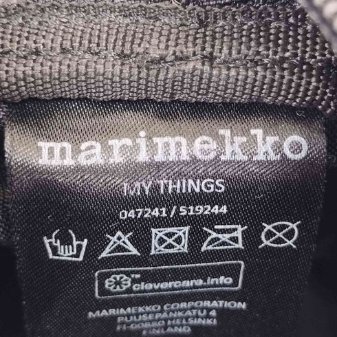 マリメッコ marimekko MY THINGS ショルダーバッグ メンズ