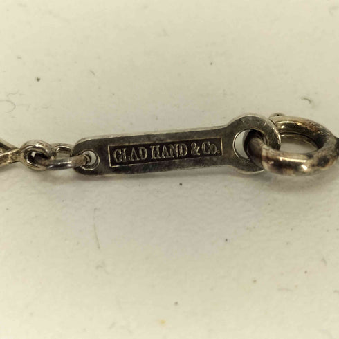 グラッドハンド GLADHAND LETTERS NECKLACE レターズ ネックレス SLIVER 925 メンズ