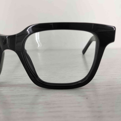 エムエムシックスメゾンマルジェラ MM6 Maison Margiela 10J 黒縁 セルフレーム 眼鏡 レディース 51□18