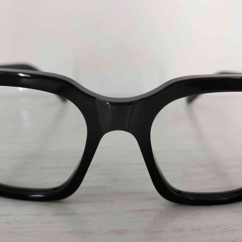 エムエムシックスメゾンマルジェラ MM6 Maison Margiela 10J 黒縁 セルフレーム 眼鏡 レディース 51□18