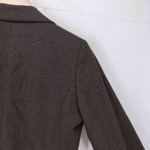 レキップヨシエイナバ LEQUIPE YOSHIE INABA cashmere カシミヤ混 1B テーラードジャケット レディース 11