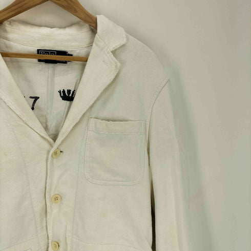 ポロバイラルフローレン Polo by RALPH LAUREN 90S S.A 73780 57 コットン 3ポケット 3B シングルブレストジャケット メンズ import:L