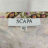 スキャパ SCAPA シルク100 花柄 フレア スカート レディース 42