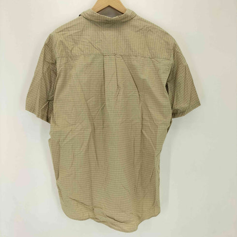 パパス papas WALL GUY SHIRT ペンシルチェック半袖シャツ メンズ LL