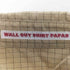 パパス papas WALL GUY SHIRT ペンシルチェック半袖シャツ メンズ LL