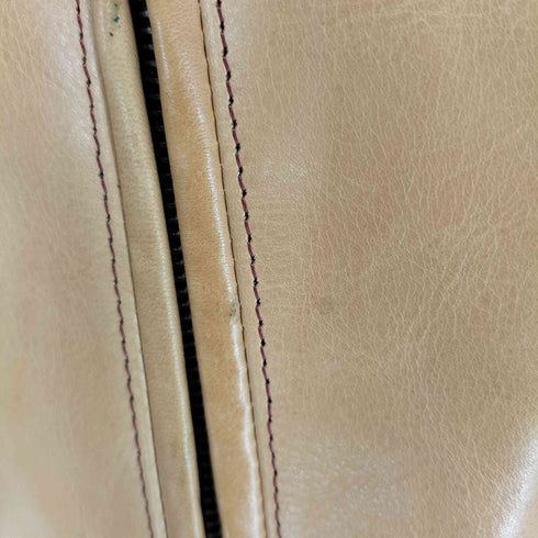 アンサー ライディング スーツ real leather リアルレザー 本革 ジップ レザージャケット メンズ