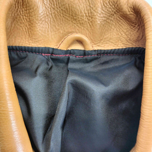 アンサー ライディング スーツ real leather リアルレザー 本革 ジップ レザージャケット メンズ