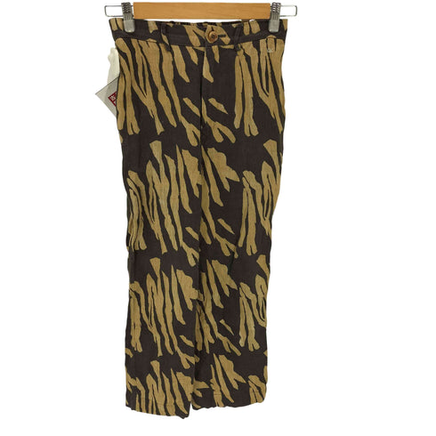 フォーティーファイブアール 45R リネンキュプラアニマルプリントストローPANTS レディース JPN:1