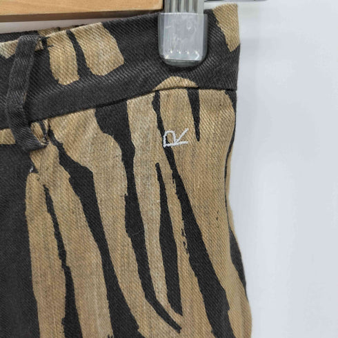 フォーティーファイブアール 45R リネンキュプラアニマルプリントストローPANTS レディース JPN:1