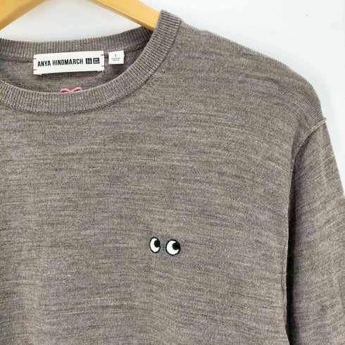 アニヤハインドマーチ ANYA HINDMARCH メリノクルーネックセーター レディース JPN:L