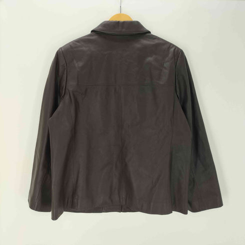 90S OLD MADE IN ITALY Lamb Leather イタリア製 羊革 ラムレザー ジャケット レディース