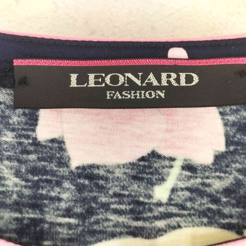 レオナール LEONARD 花柄 コットン ワンピース レディース 42