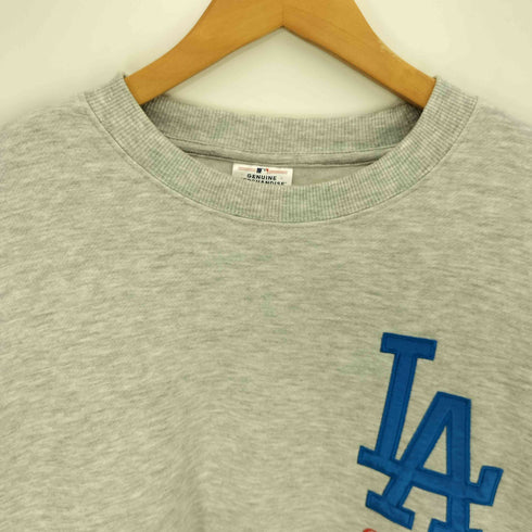 ジェニュインマーチャンダイズ GENUINE MERCHANDISE フロント クルーネックスウェット メンズ JPN:L