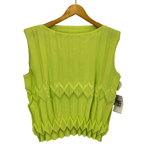 ミーイッセイミヤケ me ISSEY MIYAKE 26AW TREE PLEATS プリーツ タンクトップ レディース ONE SIZE