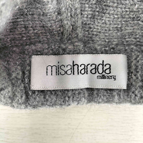 misaharada 装飾 ラメ ベレー帽 レディース