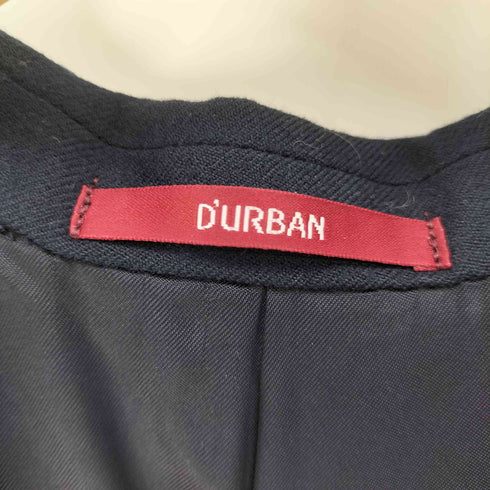ダーバン DURBAN 紺ブレ シングルブレスト テーラード ジャケット メンズ