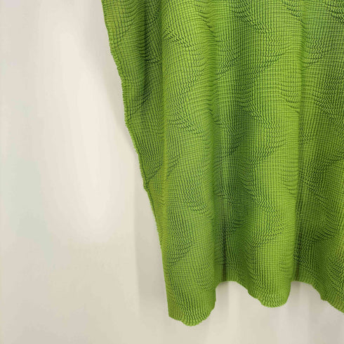 ミーイッセイミヤケ me ISSEY MIYAKE 26SS WAVE KNIT STRETCH PLEATS プリーツ ニット レディース ONE SIZE