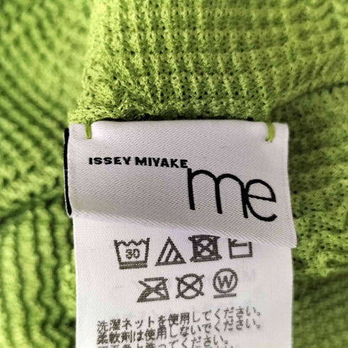 ミーイッセイミヤケ me ISSEY MIYAKE 26SS WAVE KNIT STRETCH PLEATS プリーツ ニット レディース ONE SIZE