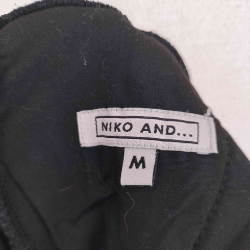 ニコアンド niko and... MODE NORM CORE 裏起毛3Dカーブパンツ レディース JPN:M