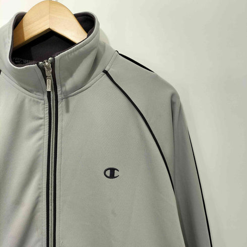 チャンピオン Champion 裾ドローコード ジップアップ トラックジャケット メンズ import:L