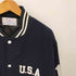 チャンピオン Champion U.S.A ワッペン 裏地キルティング アワードジャケット スタジャン メンズ import:L