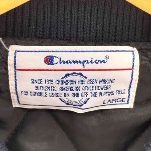 チャンピオン Champion U.S.A ワッペン 裏地キルティング アワードジャケット スタジャン メンズ import:L