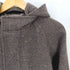 ズッカ ZUCCa 09AW アルパカ混 ウール フーデッド コート メンズ JPN:M