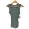 マメクロゴウチ Mame Kurogouchi 26SS Mercerized Cotton Rib Jersey Sleeveless Top マーセライズコットン リブ ジャージー スリーブレストップ レディース 1
