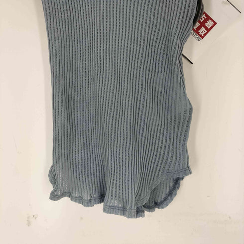 マメクロゴウチ Mame Kurogouchi 26SS Mercerized Cotton Rib Jersey Sleeveless Top マーセライズコットン リブ ジャージー スリーブレストップ レディース 1