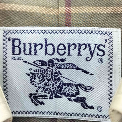バーバリーズ BURBERRYS 90S 白タグ ベルテッドトレンチコート メンズ 11AB3