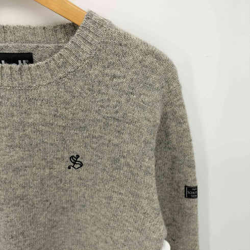 ショット Schott SHETLAND CREW-NECK KNIT SWEATER ショット シェットランドウール クルーネックセーター メンズ import:S