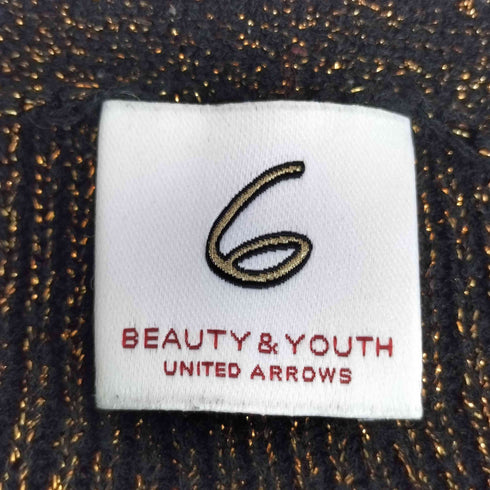 ロクビューティーアンドユースユナイテッドアローズ 6 BEAUTY & YOUTH UNITED ARROWS LAME CARDIGAN レディース