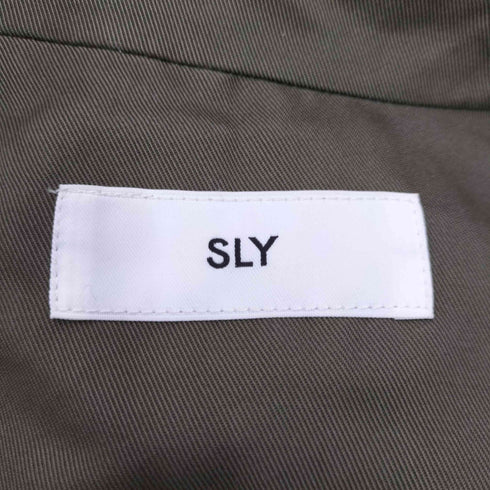 スライ SLY PLEATSMILITARYロングシャツブルゾン レディース JPN:1