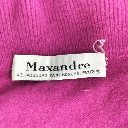 Maxandre マックスアンドレ ウール ニット ポンチョ レディース