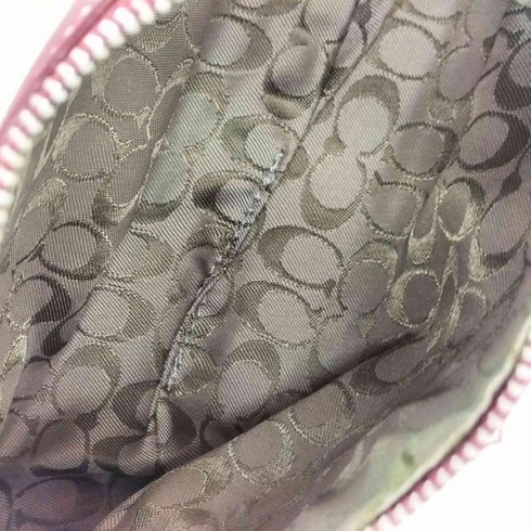 コーチ COACH OLD オールド レザー 本革 タッセル ポーチ メンズ
