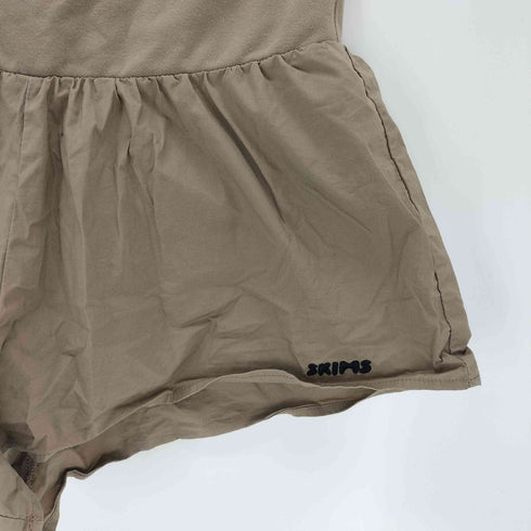 SKIMS スキムズ Woven Cotton Flutter Shorts ウーブン コットン フラッター ショーツ レディース XXS