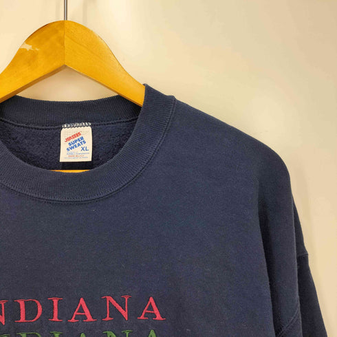ジャージーズ JERZEES 90S USA製 INDIANA 刺繍 スウェット メンズ import:XL