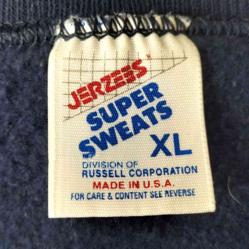 ジャージーズ JERZEES 90S USA製 INDIANA 刺繍 スウェット メンズ import:XL