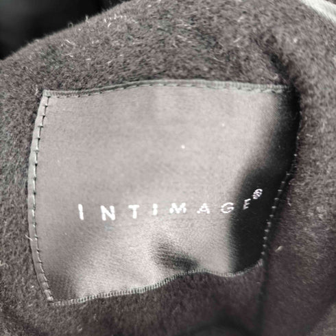 INTIMAGE カシミヤ100 比翼 チェスター コート メンズ 胸囲 94~102 身長 175~185