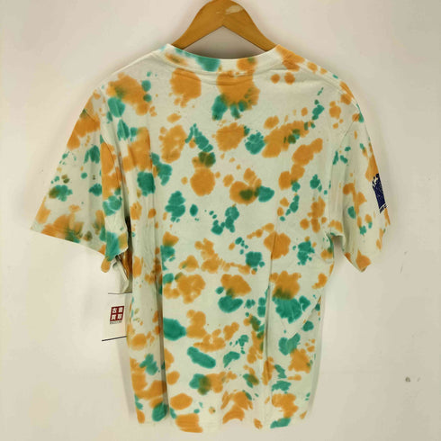 チャムス CHUMS ORION BEER タイダイ柄 クルーネック S/S Tシャツ メンズ JPN:XL